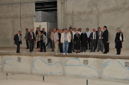 Başkan Ak ve meclis üyeleri projeleri inceledi