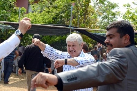 Başkan Akaydın Roman düğününde