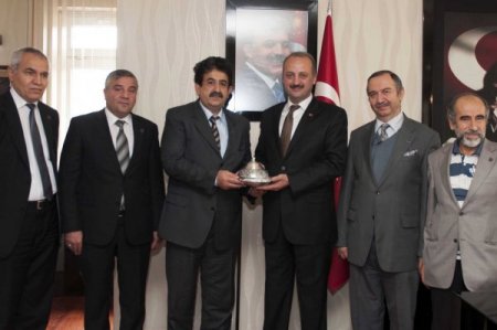 Başkan Akgül, esnaf temsilcilerini kabul etti