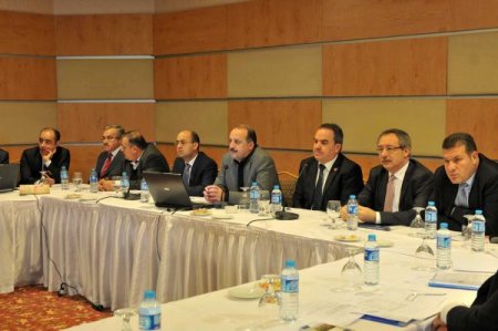 Başkan Akgül, kurmaylarıyla 2012'yi değerlendirdi