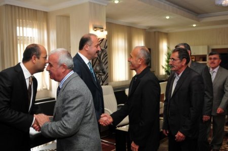 Başkan Akgül, personelle bayramlaştı