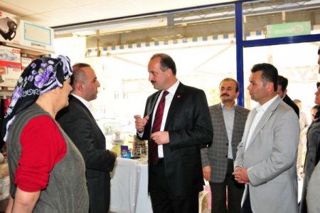 Başkan Akgül esnaf ziyaretlerini sürdürüyor