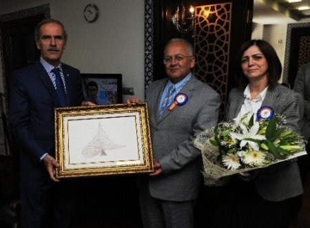 Başkan Altepe, Tapu ve kadastro yöneticilerini ağırladı