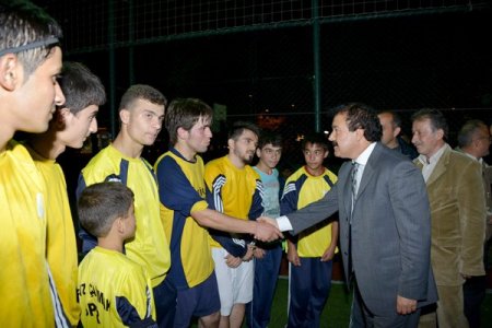 Başkan Arpacıoğlu, Fevzi Çakmakspor İdmanı’nda