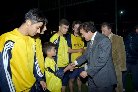 Başkan Arpacıoğlu, Fevzi Çakmakspor İdmanı’nda