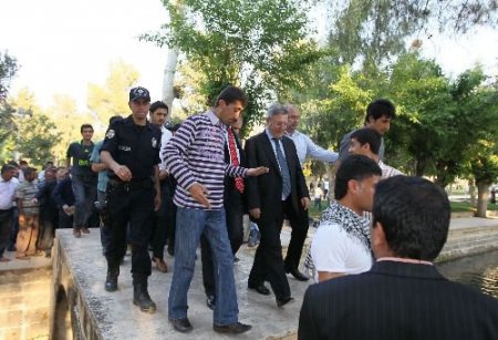 Başkan Aziz Yıldırım, Balıklı Göl'ü Ziyaret Etti