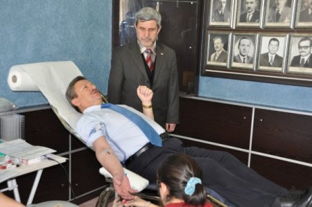 Başkan Başer: Kan vermek insanlık görevidir