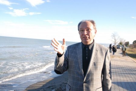 Başkan Burma, sahildeki erozyona dikkati çekti