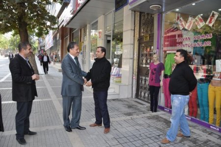 Başkan Çakır, esnafı dinledi