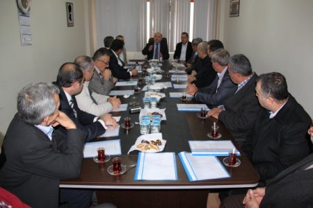 Başkan Çelik, fakülte binası için oda başkanlarından destek istedi