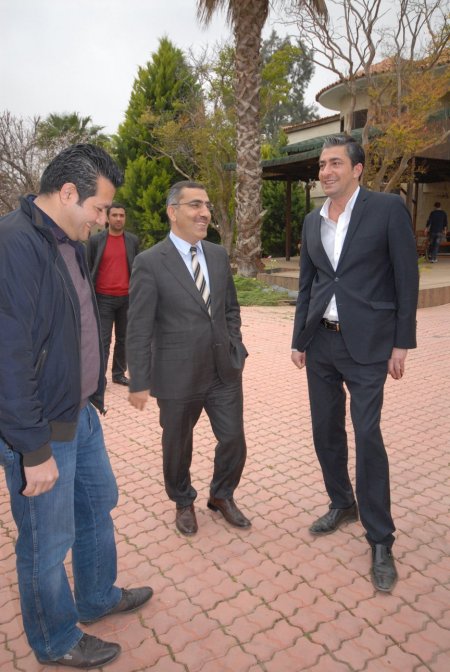 Başkan Çelikcan ‘Dila Hanım' dizisinin setini ziyaret etti