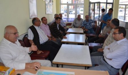 Başkan Erbir, servis şoförlerini ziyaret etti