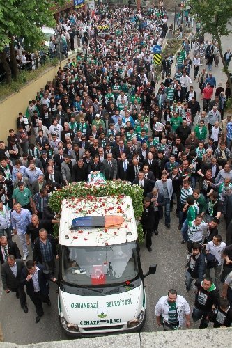 Başkan İbrahim Yazıcı’nın cenazesi toprağa verildi