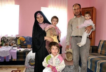 Başkan Koç'un sahip çıktığı Belgi ailesi yeni yuvasında daha mutlu