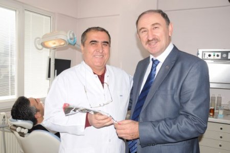 Başkan Kurtulan, diş hekimlerini unutmadı