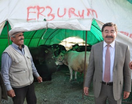 Başkan Odabaşı kurban alanını denetledi