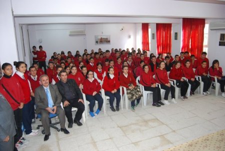 Başkan Özgan'dan liselilere tavsiye: Bol bol kitap okuyun