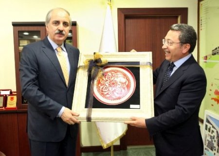 Başkan Öztürk’ten, Kurtulmuş’a SEYMER hediyesi