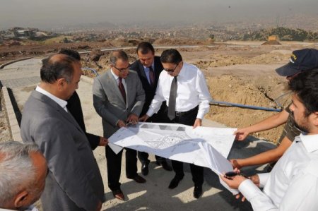 Başkan Tiryaki, yatırımları yerinde inceledi