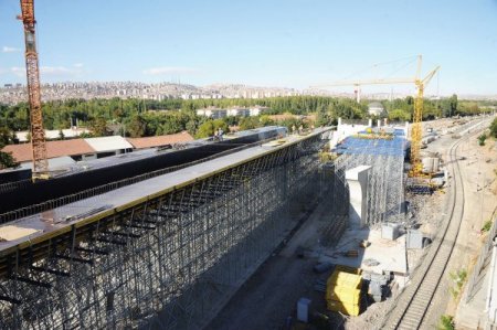 Başkent'in trafiğini rahatlatacak TİGEM Geçidi’nin yapımına başlandı