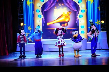 Başkentli çocuklar Mickey ile tanıştı