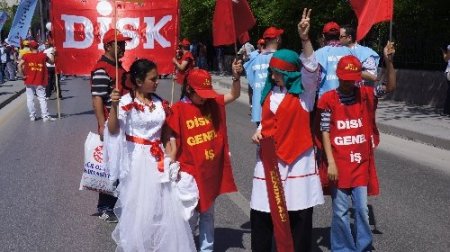 Başkent'te 1 Mayıs olaysız başladı