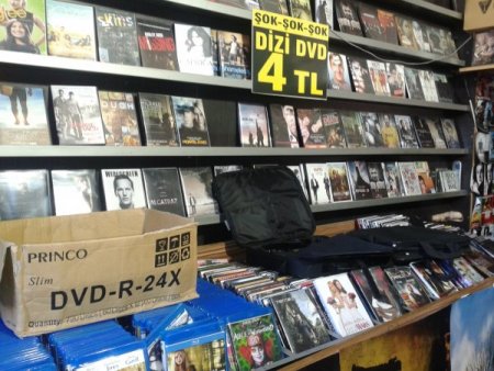 Başkentte 260 bin TL değerinde korsan CD yakalandı