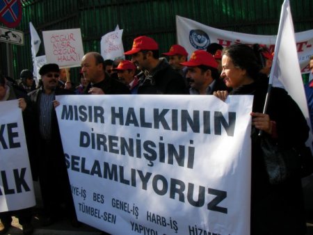 Başkent'te Bazı Sendikalar, Hükümeti Mısır'a Diplomatik Baskı Yapmaya Çağırdı