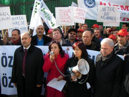 Başkent'te Bazı Sendikalar, Hükümeti Mısır'a Diplomatik Baskı Yapmaya Çağırdı