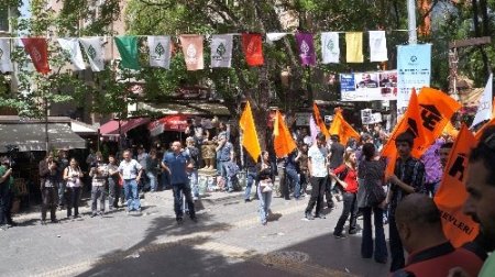 Başkent'te Reyhanlı protestosuna polis müdahalesi: 10 gözaltı