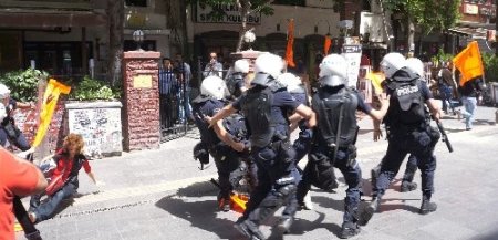 Başkent'te Reyhanlı protestosuna polis müdahalesi: 10 gözaltı