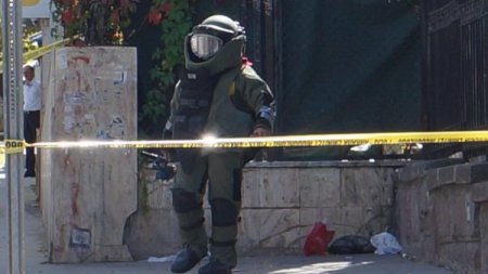 Başkent'te şüpheli paket paniği