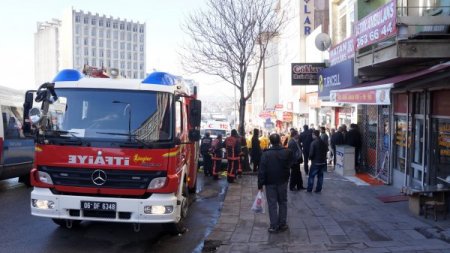 Başkent’te yangın: 1 ölü