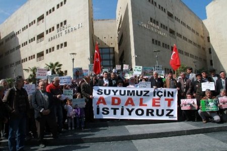 Başköylülerden mermer ocaklarına çalışma ruhsatı verenlere suç duyurusu