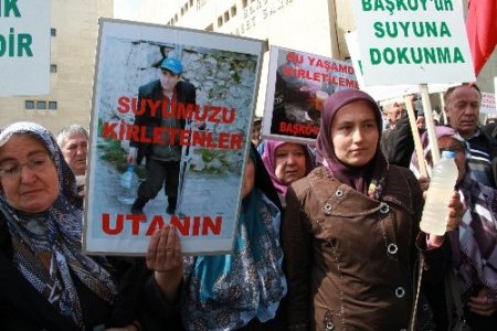 Başköylülerden mermer ocaklarına çalışma ruhsatı verenlere suç duyurusu