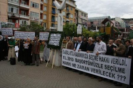 "başörtülülere Hukuk Üzerinden Hukuksuzluk Yapılıyor"