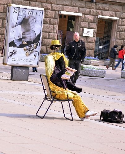 'Başsız adam' Sofyalıları şaşırttı (Özel)