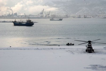 Batan Geminin Mürettebatını Arama Çalışmaları Sürüyor