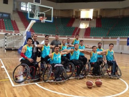 Batman Bedensel Engelliler Tekerlekli Basketbol Takımı Muş maçına hazır