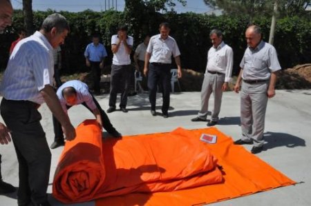 Batman Belediye İtfaiyesi Atlama Yatağına Kavuştu