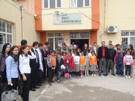 Batman Binatlı Köyü İlkokulu, kardeş Şişli Ufuk Koleji'ni ağırladı