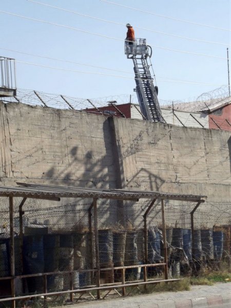 Batman Cezaevi'nde Yangın