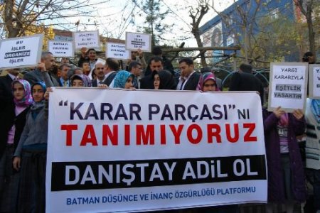 Batman Düşünce Ve İnanç Platformu: Katsayı Kararını Hukuk Cinayeti Olarak Telakki Ediyoruz