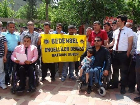 Batman Kent Konseyi Engelliler Meclisi'nden çözüm sürecine destek