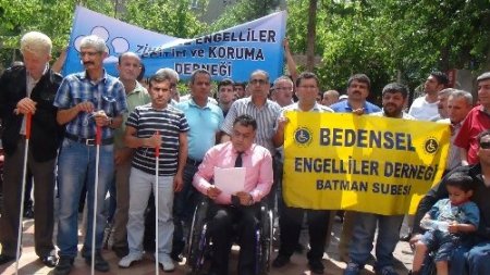 Batman Kent Konseyi Engelliler Meclisi'nden çözüm sürecine destek
