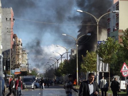 Batman'da BDP mitingi sonrası olaylar çıktı