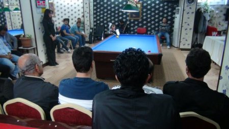 Batman'da bilardo şampiyonası yapıldı