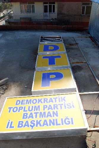 Batman'da Dtp Tabelaları İndirildi