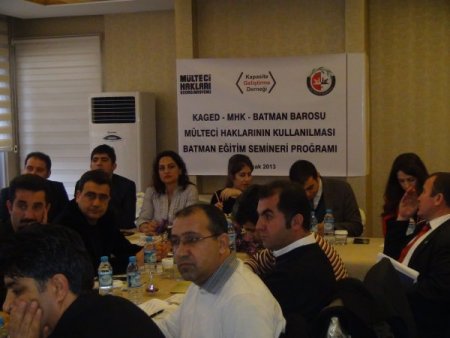 Batman’da mültecilerin sorunları masaya yatırıldı