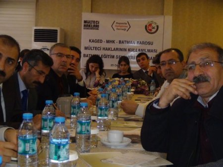 Batman’da mültecilerin sorunları masaya yatırıldı